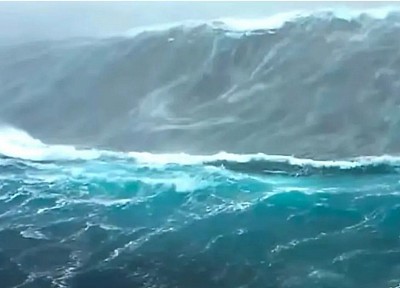 The wave is big